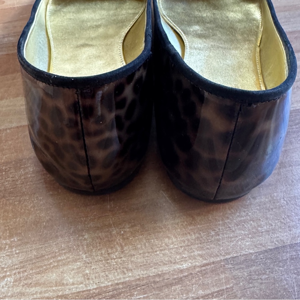 J.Crew Kelcey patent tortoise ballet flats.size 8 - Picture 6 of 14